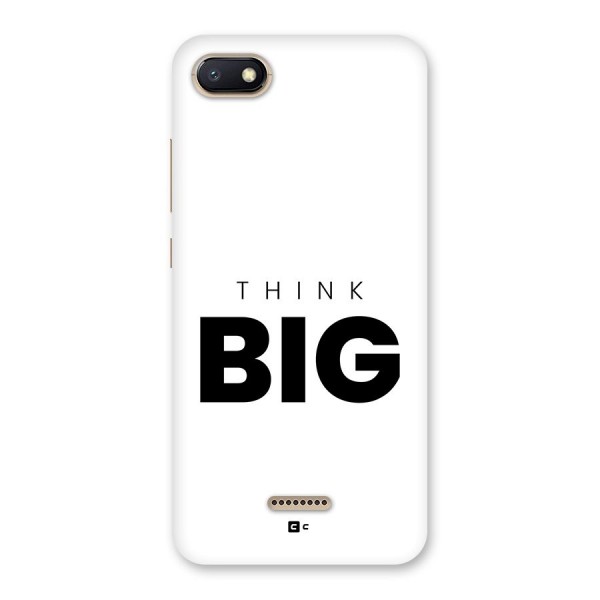 Massive Thought Back Case for Redmi 6A