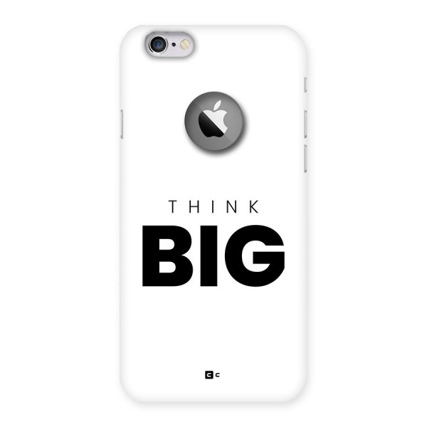 Massive Thought Back Case for iPhone 6 Logo Cut