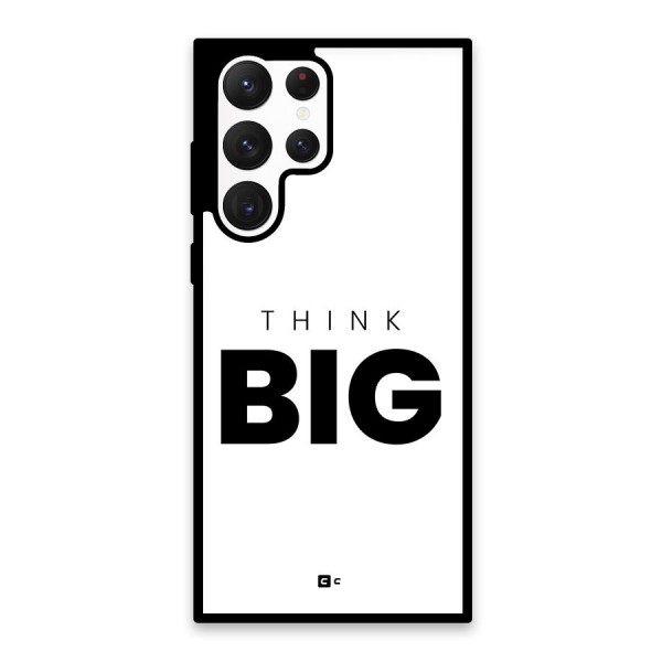 Massive Thought Glass Back Case for Galaxy S22 Ultra 5G