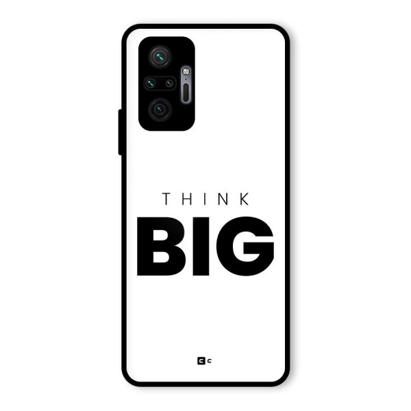 Massive Thought Glass Back Case for Redmi Note 10 Pro Max