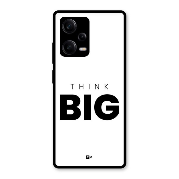 Massive Thought Glass Back Case for Redmi Note 12 Pro