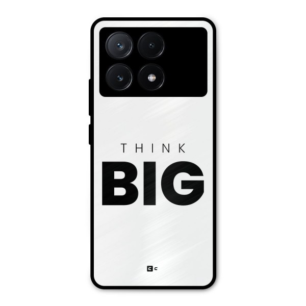 Massive Thought Metal Back Case for Poco X6 Pro