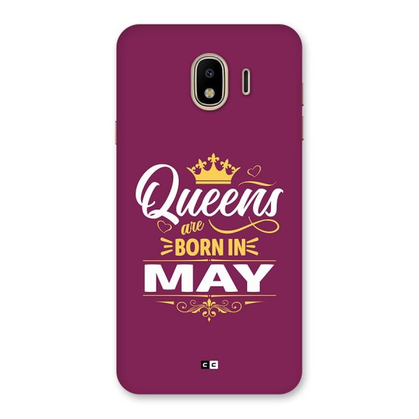 May Born Queens Back Case for Galaxy J4