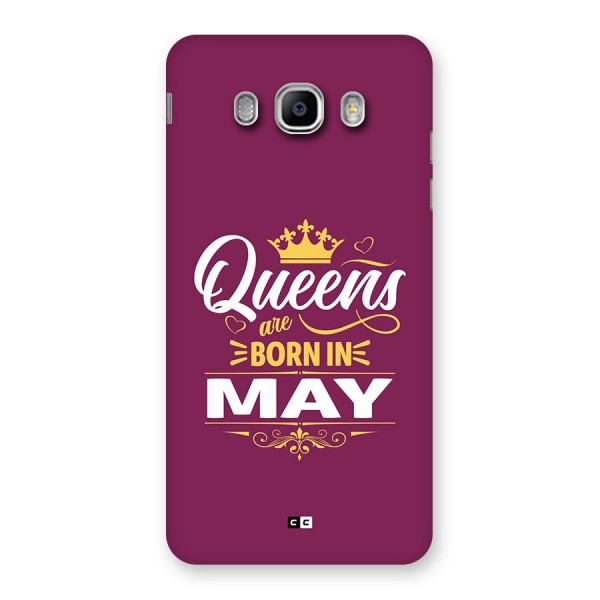 May Born Queens Back Case for Galaxy J5 2016