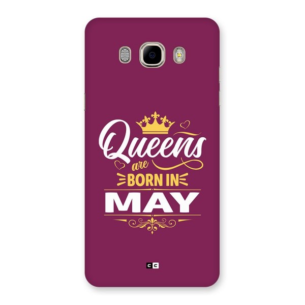 May Born Queens Back Case for Galaxy J7 2016