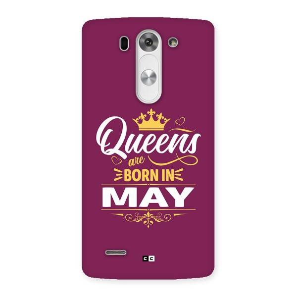 May Born Queens Back Case for LG G3 Beat