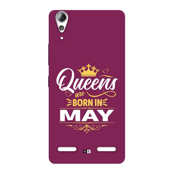 May Born Queens Back Case for Lenovo A6000