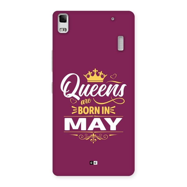 May Born Queens Back Case for Lenovo K3 Note