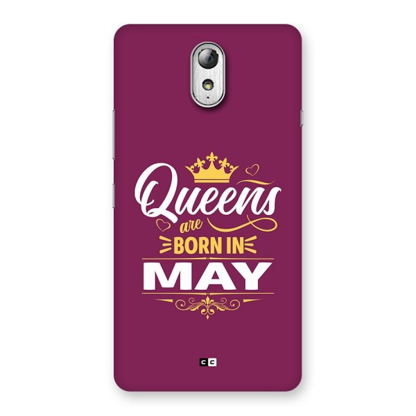May Born Queens Back Case for Lenovo Vibe P1M