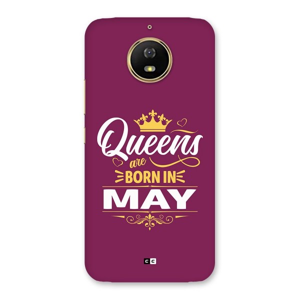 May Born Queens Back Case for Moto G5s