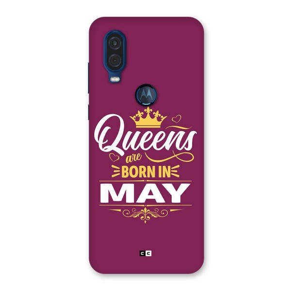 May Born Queens Back Case for Motorola One Vision