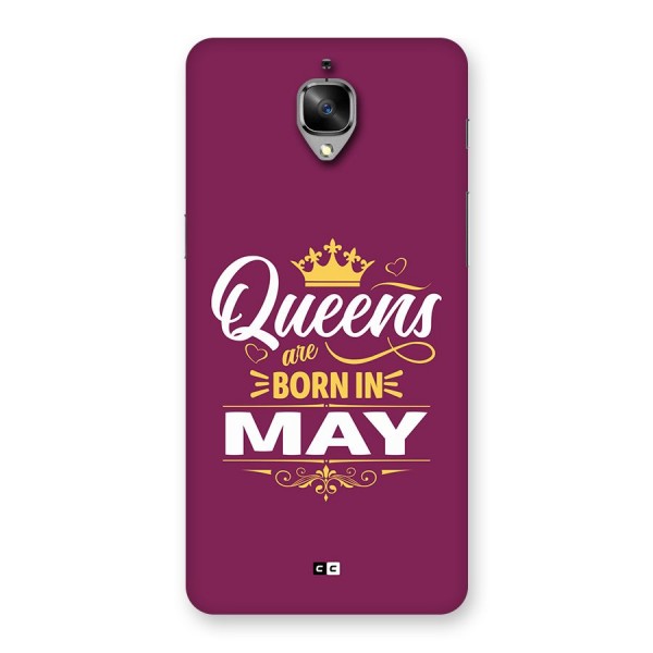 May Born Queens Back Case for OnePlus 3T