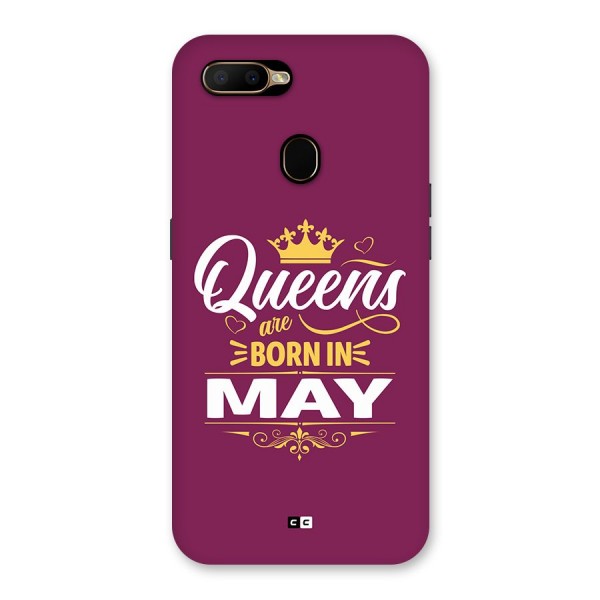 May Born Queens Back Case for Oppo A5s