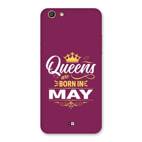 May Born Queens Back Case for Oppo F3