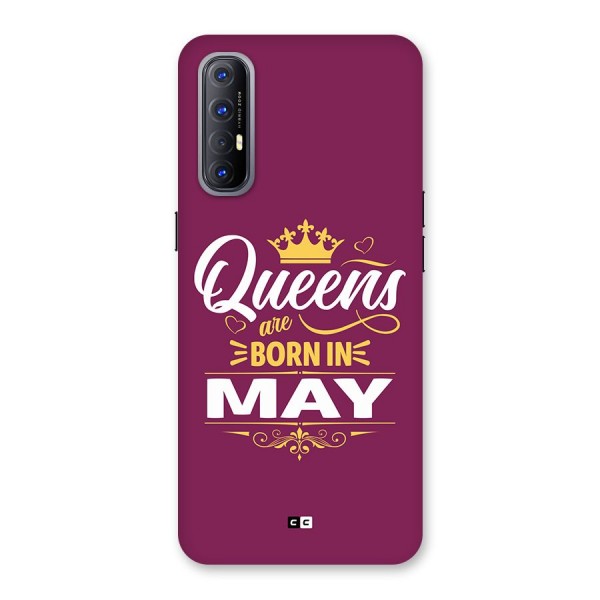May Born Queens Back Case for Oppo Reno3 Pro