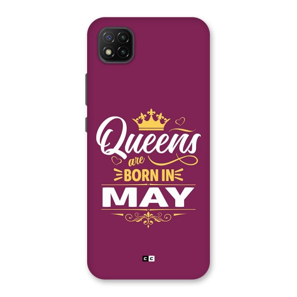 May Born Queens Back Case for Poco C3