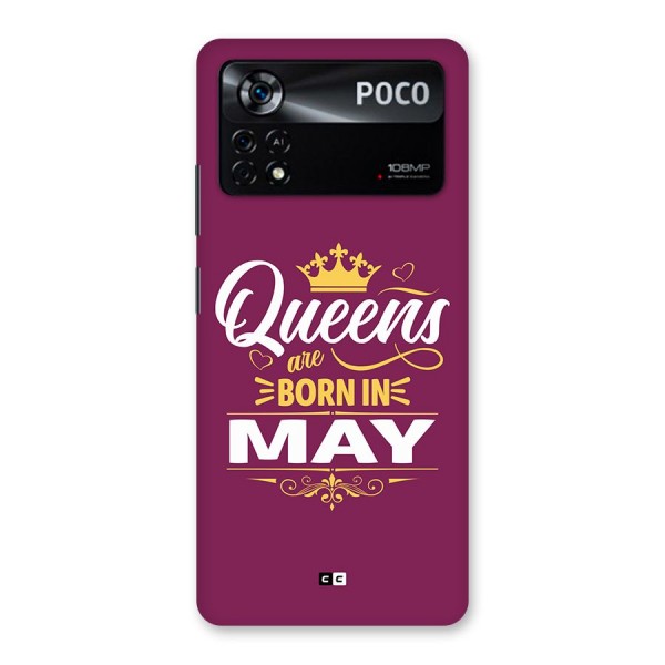 May Born Queens Back Case for Poco X4 Pro 5G