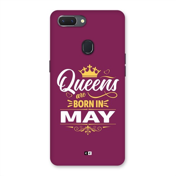 May Born Queens Back Case for Realme 2