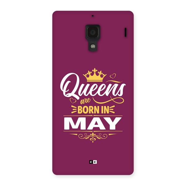 May Born Queens Back Case for Redmi 1s