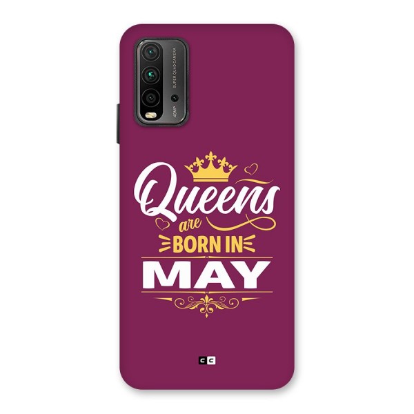 May Born Queens Back Case for Redmi 9 Power