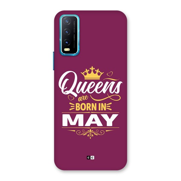 May Born Queens Back Case for Vivo Y12s