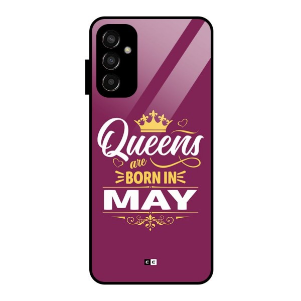 May Born Queens Glass Back Case for Galaxy F13