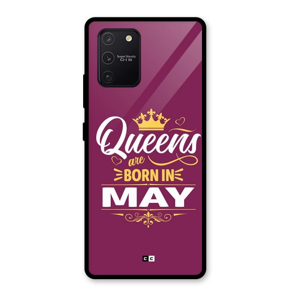 May Born Queens Glass Back Case for Galaxy S10 Lite