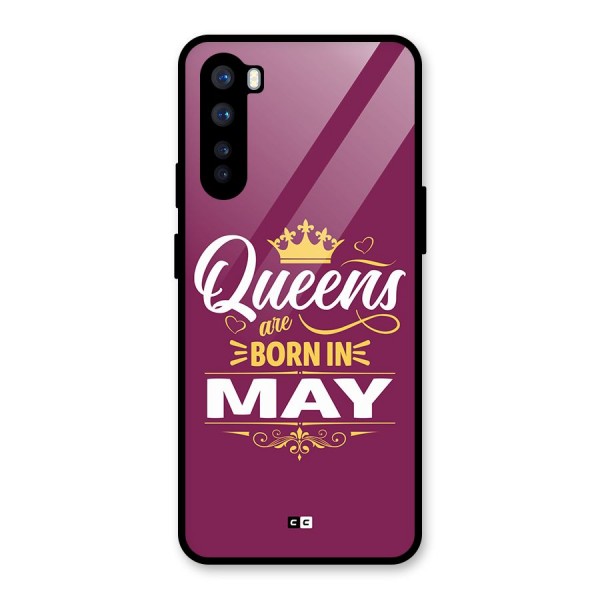 May Born Queens Glass Back Case for OnePlus Nord