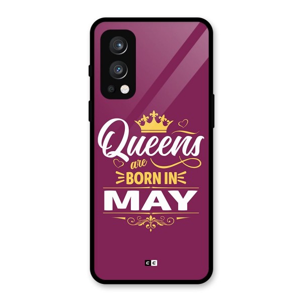 May Born Queens Glass Back Case for OnePlus Nord 2 5G