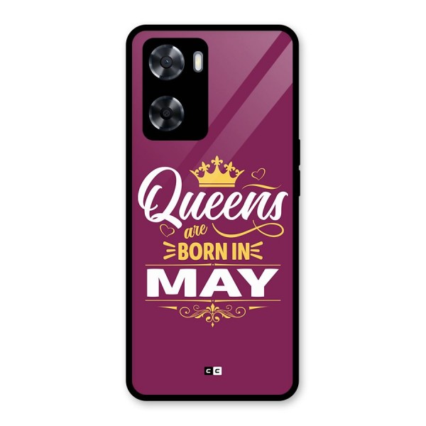 May Born Queens Glass Back Case for Oppo A57 2022