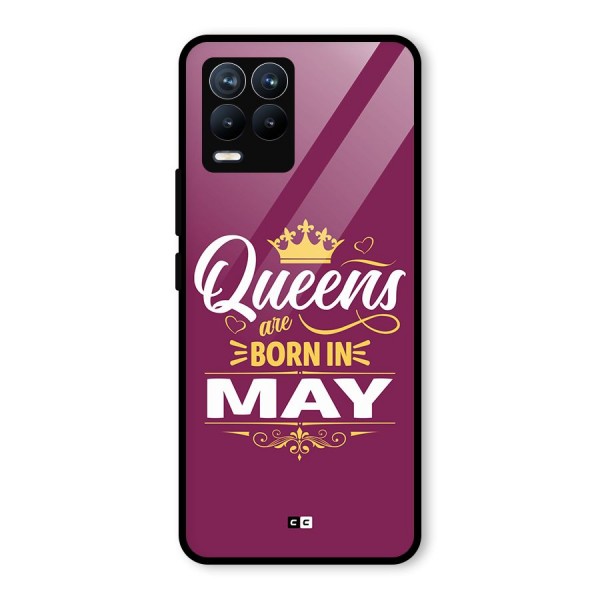May Born Queens Glass Back Case for Realme 8 Pro