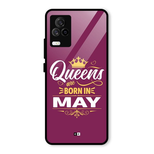May Born Queens Glass Back Case for Vivo iQOO 7 Legend 5G