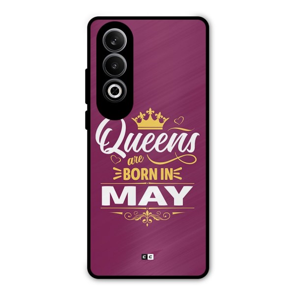 May Born Queens Metal Back Case for OnePlus Nord CE4
