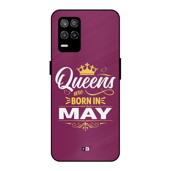 May Born Queens Metal Back Case for Realme 9 5G