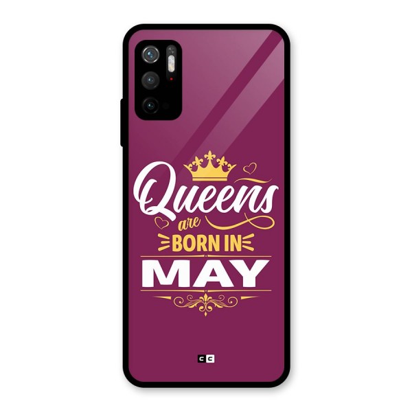 May Born Queens Metal Back Case for Redmi Note 10T 5G