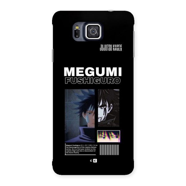 Megumi Fushiguro Back Case for Galaxy Alpha