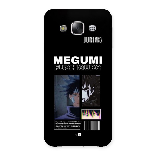Megumi Fushiguro Back Case for Galaxy E5