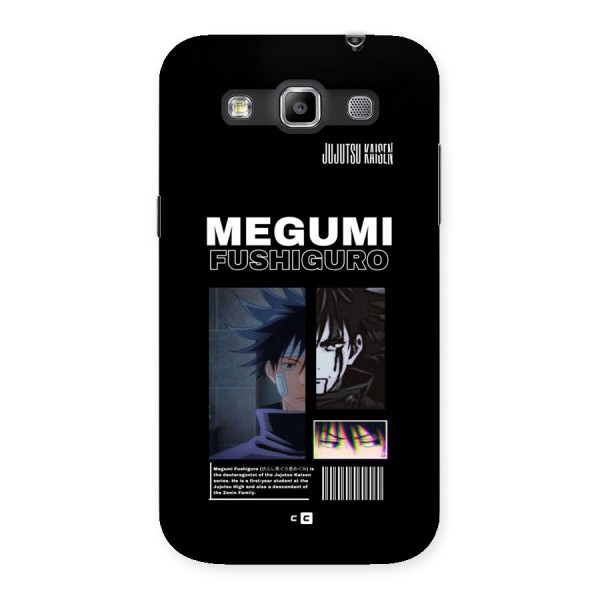 Megumi Fushiguro Back Case for Galaxy Grand Quattro