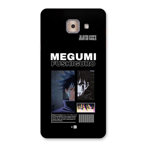 Megumi Fushiguro Back Case for Galaxy J7 Max