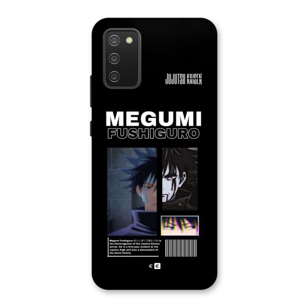 Megumi Fushiguro Back Case for Galaxy M02s