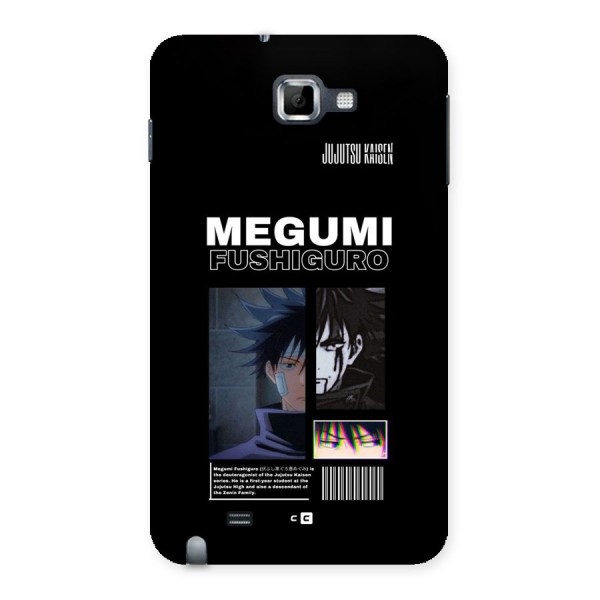 Megumi Fushiguro Back Case for Galaxy Note