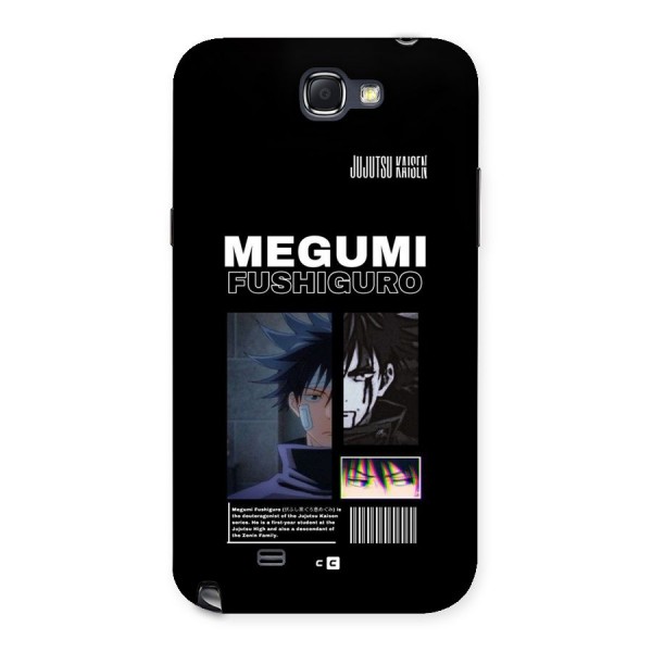 Megumi Fushiguro Back Case for Galaxy Note 2