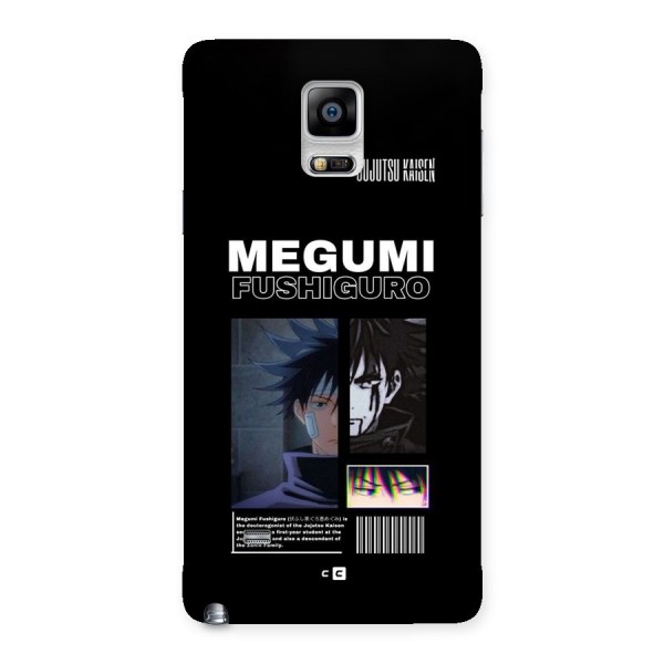 Megumi Fushiguro Back Case for Galaxy Note 4