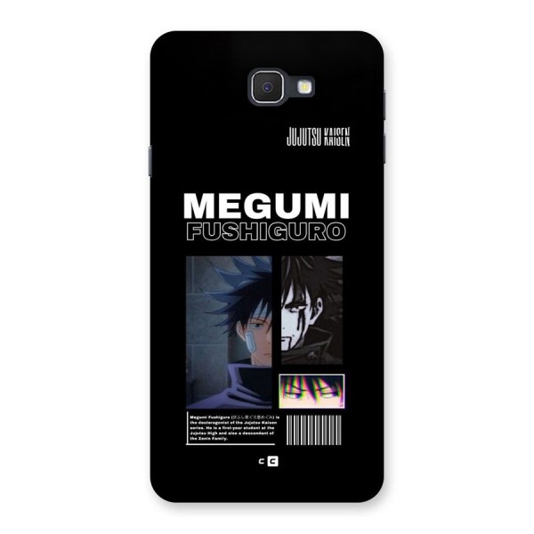 Megumi Fushiguro Back Case for Galaxy On7 2016