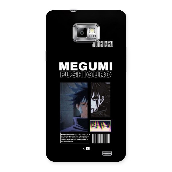 Megumi Fushiguro Back Case for Galaxy S2