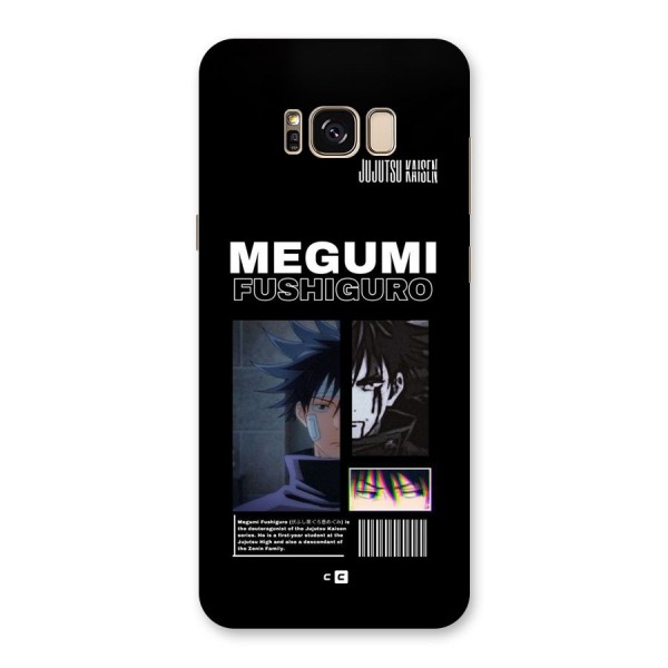 Megumi Fushiguro Back Case for Galaxy S8 Plus