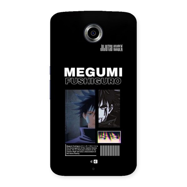 Megumi Fushiguro Back Case for Google Nexus 6
