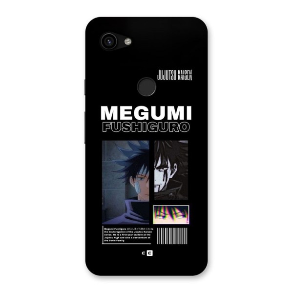 Megumi Fushiguro Back Case for Google Pixel 3a XL