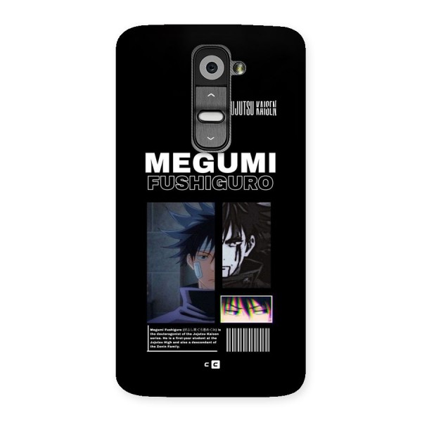 Megumi Fushiguro Back Case for LG G2