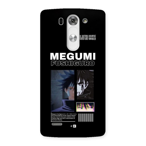 Megumi Fushiguro Back Case for LG G3 Beat